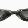 Luxus-Sonnenbrille mit übergroßen Farbtönen für Damen, Imitation von Diamant-Sonnenbrillen, Anti-UV-Brillen, Vintage-Brillen für Schutzbrillen
