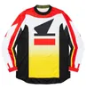 Motocross Downhill T-shirt Herr- och kvinnors långärmade fleece varma topplagstävlingar kan anpassas