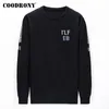 Coodrony Brand Sweater Men Spring herfst aankomst katoen gebreide pullover mannen kleding mode casual o-neck pull homme c1033 201126