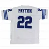 Пользовательский Walter Payton 22# футбольный футболист средней школы Эд Уайт Любой номер номера.