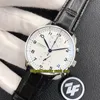 ZFF Topversie 150 jubileum 371602 witte wijzerplaat A7750 CAL 69355 chronograaf automatisch herenhorloge stalen sport stopwatch horloges e2768