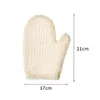 Natural Sisal Bath Gloves Spa Douche Scrubber Badkamerhandschoenen 21*17 cm