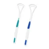 2 Pcs Tongue Scraper Oral Tongue Cleaner Mouth Tongue Cleaning Brush Fresh Breath Maker Oral Hygiene Care Brush