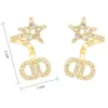 Mode halsband designer smycken lyx hängande bröllopsgåva 45cm kedja guldplatta diamant grossist halsband för kvinnor bulk