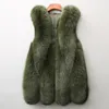 ZADORIN Arrivo Gilet lungo in pelliccia sintetica Giacca soffice Plus Size Donna Cappotti in pelliccia finta sottile Gilet in pelliccia artificiale di alta qualità 201214