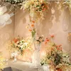 Wedding Simulation composite Decorative Flowers wall hall arch road guide false and betel color theme scene