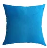 Sublimering Blanks Kuddehölje Kort plysch Splicing Diagonal Pillow Case 40 * 40 cm Färgglada Home Textils Mjukt tvättbar 4 3MJ M2