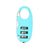 Mini Zinklegering Hangslot Draagbare Koffer Briefpapier Wachtwoord Lock 9 Color Security Anti-diefstal Digitale Douane Locks