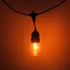 Newest Design S14 24pcs Light Bulb Outdoor Yard Lamp String Light with Black Lamp Wire high-class materials LED Strings