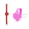 Bonne qualité Distributeur de désinfectant pour les mains autre maison jardin Portable mains distribution Bracelet Portable Silicone Bracelet à presser