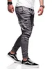 Erkek pantolon moda gündelik jogger pantolon fitness vücut geliştirme spor salonları pantolon pantolon pantolon 201203