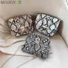 Fashion Snake Print Women Messenger Bag PU Leather Small Shoulder Handbag