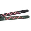 Western Snake Print Läder Snake Buckle Men Belt Vintage Black Green Leather Men Strap Belt 2011174986455