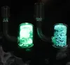 Quartz Banger unha balde fumar tubulações com brilho em luminosos escuros térmicos térmicos térmicos ferramenta para cachimbo de água