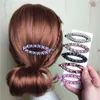 Clips de moda para el cabello para niñas con diamantes de imitación, pinzas para el cabello de diseñador de princesa, accesorios para el cabello para niños, pasadores para niños