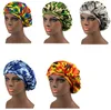 Camuflagem Catin Night Hat Elastic Beanie Mulheres Senhora Headwear Dormindo Caps Caps Cuidados Cuidados Moda Acessórios