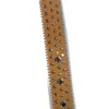 Rhinestone Belt Cowgboy Bling Bling Crystal Blue Western Studded Leather Belt Pin Buckle for Men1726848