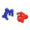 Fumo in plastica Keck Clip 10mm 14mm 18mm clip per adattatore per bong in vetro Downstem Produttore di tubi dell'acqua Laboratorio Laboratorio Morsetto Fissaggio Connect