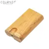 Cournot Wood Storage Case Natural Wood Stash Box с керамическими подтягивающими курение для курения.