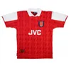 1995-96 AR Sen Away Shirt Retro Soccer Jersey Bergkamp Wright Adams Merson Harton Hillier 95 96 Classic Old Football Shirt310o