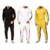 Autumn Winter Men's Tracksuit Hoodies Set Hoodie+Pants 2 Pieces Suit Men Sportswear Running Jogging Fitness Clothes Sweat Suits 211220