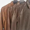 Sprzedaż prześwit 100% naturalna owczej skórzana kurtka męska skórzana kurtka mężczyzna skórzany płaszcz wiosna jesień lj201029
