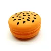 Hamburge Shape Silicone Nonstick Wax Containers smoking rubber dab tool High capacity jar oil holder for concentrate pot