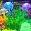 Colorful Artificial Glowing Effect Fish Tank Decoration Aquarium Jellyfish Ornament Aquatic Pet Supplies