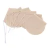 100 Pcs/lot Disposable Empty Filter Bag Coffee Tea Tools with Drawstring Natural Unbleached Paper Disposables Loose Leaf Bags