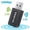 5 ГГц USB Wi-Fi Adapter 5 ГГц Wi-Fi Адаптер Wi-Fi USB WiFi Antenna Dongle AC Network Lan Card Ethernet Wireless 5G модуль для