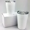 DIY SUBLIMAÇÃO 8 onças Tumblers de aço inoxidável Copas de crianças viagens para crianças garrafa de água caneca caneca de cerveja de cerveja com lids9723670