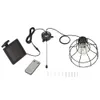 Solar Powered Energy Pendant Light Outdoor Lamp Sensitive Light Remote Control Pull-Cord Switch IP44 Vattenmotstånd för Garden Yard Patio