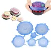 Universal Silicone Suction Lidbowl Pan Cooking Pot Lidsilicon Stretch Lids Silicone Fruit Cover Pan Spill Lid Stopper Cover5785763