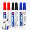 Erasable Black Red Blue Whiteboard Pens Office School Point 0.1inch Smooth Writing Pens Whiteboard Writing Erasable Markers Pen Dh1326 T03