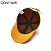 GONTHWID Embroidery Smile Face Adjustable Baseball Caps Hip Hop Harajuku Casual Bboy Hats Men Visor Sun Hat 220118