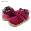 Copodenieve Winter of the Childres Shoes Girl Casual Natural Läder Boots Andas Boy 211227