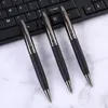 Metal 626 Ballpoint Pen Gun Gray Matte Black Rubber Signature Stationery Office School Supplies Ink Pens New7712964