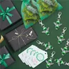 Porte-clés pendentif ange vert irlandais de la saint-Patrick, étiquettes de remerciement, sacs cadeaux de bonbons, fournitures de fête, cadeaux JK2101KD
