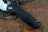 Twosun M390 Blade Survival قابلة للطي سكين جيب الصيد في الهواء الطلق ملون الألياف الكربونية مقبض هدية مفتوحة بسرعة TS129
