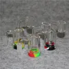 Beracky Shisha 14 mm 18 mm Glas-Aschefänger mit 5 ml Silikonbehälter, Reclaimer, männlich-weibliche Aschenfänger für Quarz-Banger-Glas-Wasserbongs