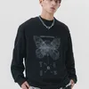 Chrrota (CRRA) geometric butterfly printed sweater for men and women