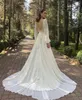 2021 novos vestidos de noiva praia uma linha vestido de noiva maternidade grávida vestidos de noiva de manga longa laço de marfim chiffon boho