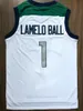 Lamelo Ball # 1 Chino Hills Huskies High School Basketball Jersey Men's Cousted High Quality Livraison gratuite