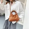 HPB Kvinnor Enkel Dumplings Messenger Bag Retro Ny Fashion Cloud Kvinna Crossbody Shoulder Bag Tide Handbag Koppling Väska