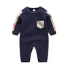 Baby Clothes Rompers Spring Autumn New Romper Cotton Newborn Baby Girls Boy Kids Designer Infant Jumpsuits Free Shipping