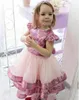 Goedkope Flower Girls Dresses Tule Lace Top Spaghetti Formele Kinderkleding voor Party 2020 Gratis verzending Peuterjurken