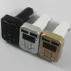 Adattatore per auto A9 Caricatore Bluetooth Trasmettitore FM con doppio adattatore USB Lettore MP3 vivavoce Supporto TF Card universale per smartphone