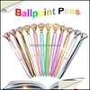 Ballpoint Pens Writing Supplies Office & School Business Industrial 27 Colors Student Pen With Large Diamond Big Crystal Promotion Gift Meta