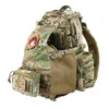 YOTE Detachable Shoulders Rucksack Tactical Hunting Backpack Helmet Bag for Outdoor Airsoft Military Battle- Multicam Q0705
