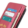 Walletスタイル+保護カバーはiPhone 12 11 Pro X XS Max XR 8 7 Plusに適しています。